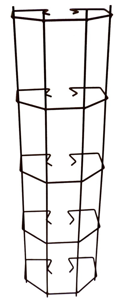Cache gouttière clipsable fer vieilli - 25x90 cm - Acier époxy