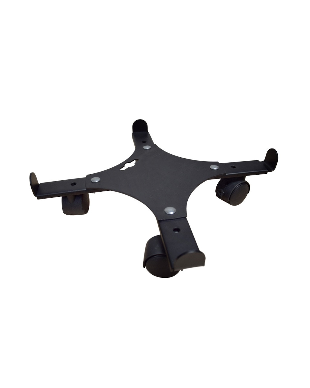 Essentis roule plante extensible 34-51 cm noir - acier époxy - charge 100 kg