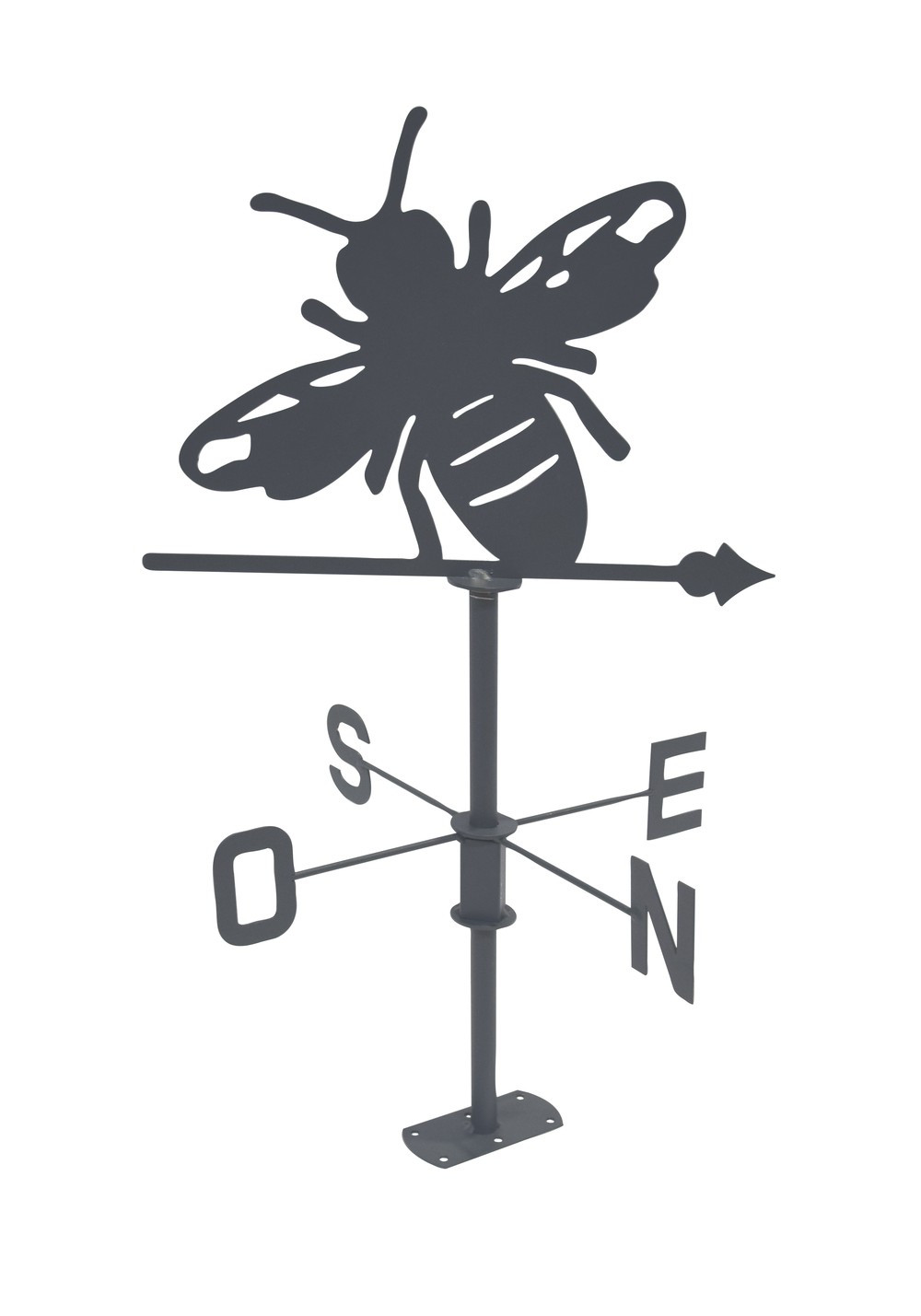 Girouette Abeille - 45x74 cm - anthracite