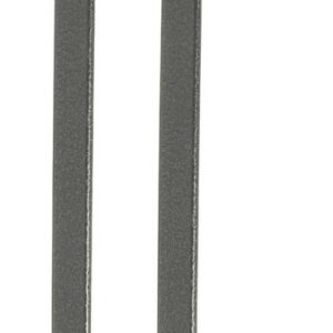 Kit anti bascule pour supports jardinières anthracite - 30 cm - Acier époxy