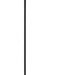 Pic bougie en forme de tige - grand modèle - anthracite 90 x 9,2cm