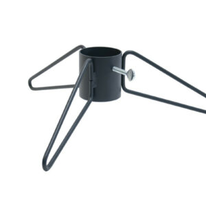 Pied de sapin 3 pieds fer rond anthracite tube 7 cm