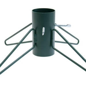 Pied de sapin 4 pieds fer rond vert sapin tube 9 cm