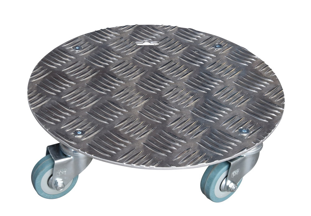 Roule plante ALU rond - 30 cm - Aluminium