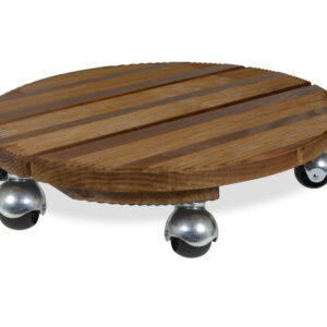 Roule plante BOIS rond naturel - 45 cm - Bois