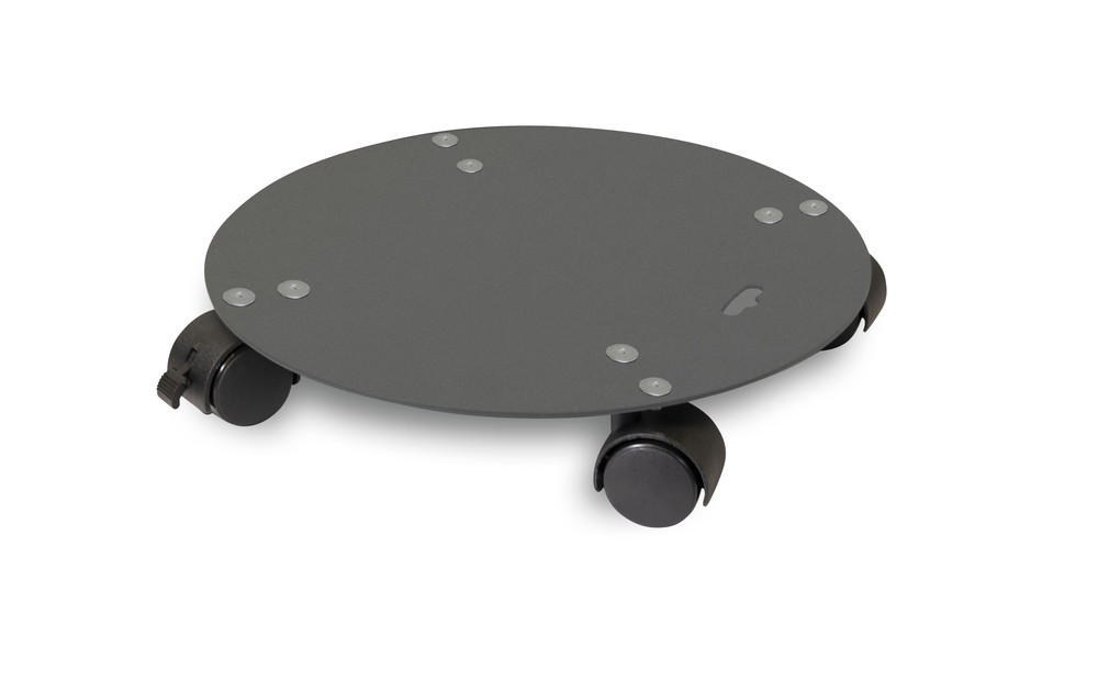 Roule plante disgn anthracite - 30 cm - Acier époxy