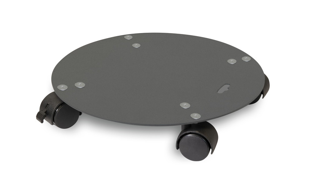 Roule plante disgn anthracite - 40 cm - Acier époxy
