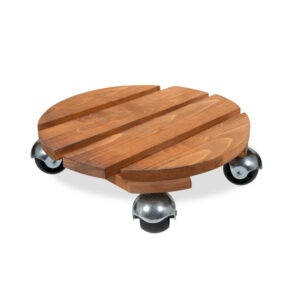 Roule-plante en bois rond naturel "Basics" 30 cm
