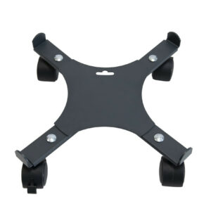Roule plante extensible anthracite - 34-51 cm - Acier époxy