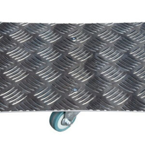Roule-plantes ALU spécial bac - 70x30 cm - Aluminium