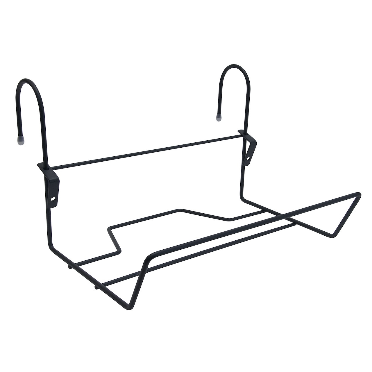 Support jardinière Essentis noir 35 x 14 x 23 cm - acier époxy - fer rond