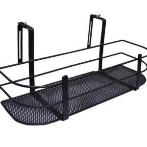 Support plantes design Louis Moulin anthracite - fixations réglables 60 cm