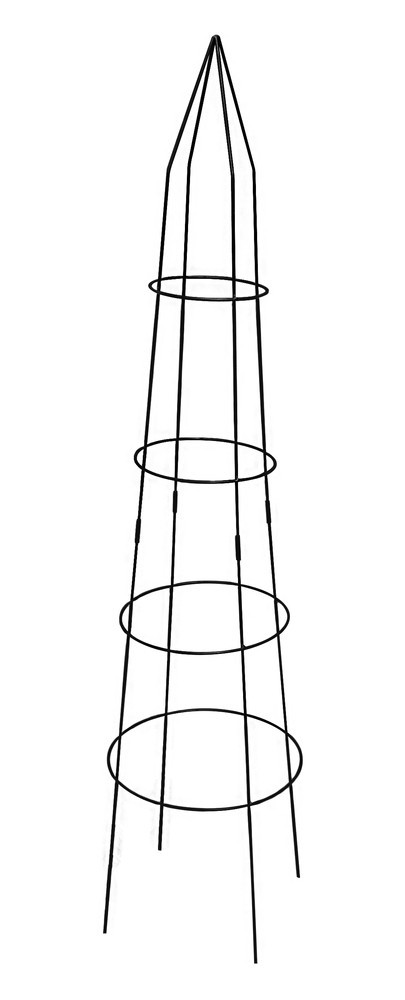 Tipis haut anthracite - 40x150 cm - Acier époxy