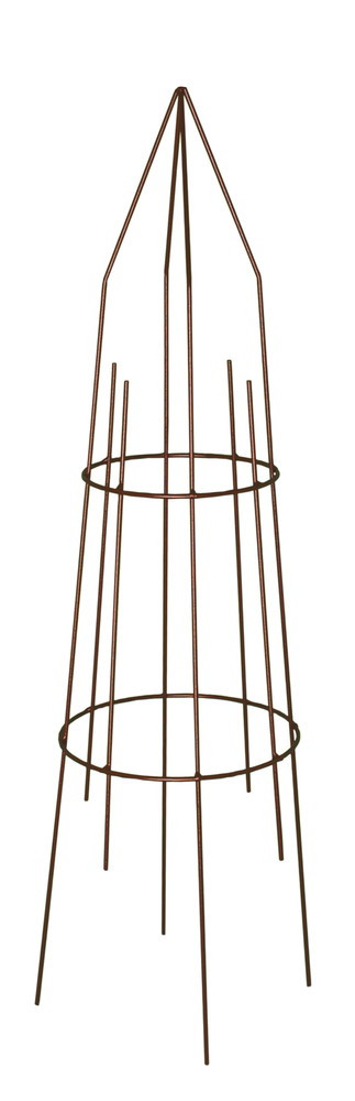 Tipis rond fer vieilli - 27x97 cm - Acier époxy