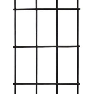 Treillis à piquer droit fer vieilli - 31x100 cm - Acier époxy