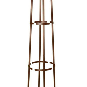 Tuteur colonne fer vieilli - 44x200 cm - Acier époxy
