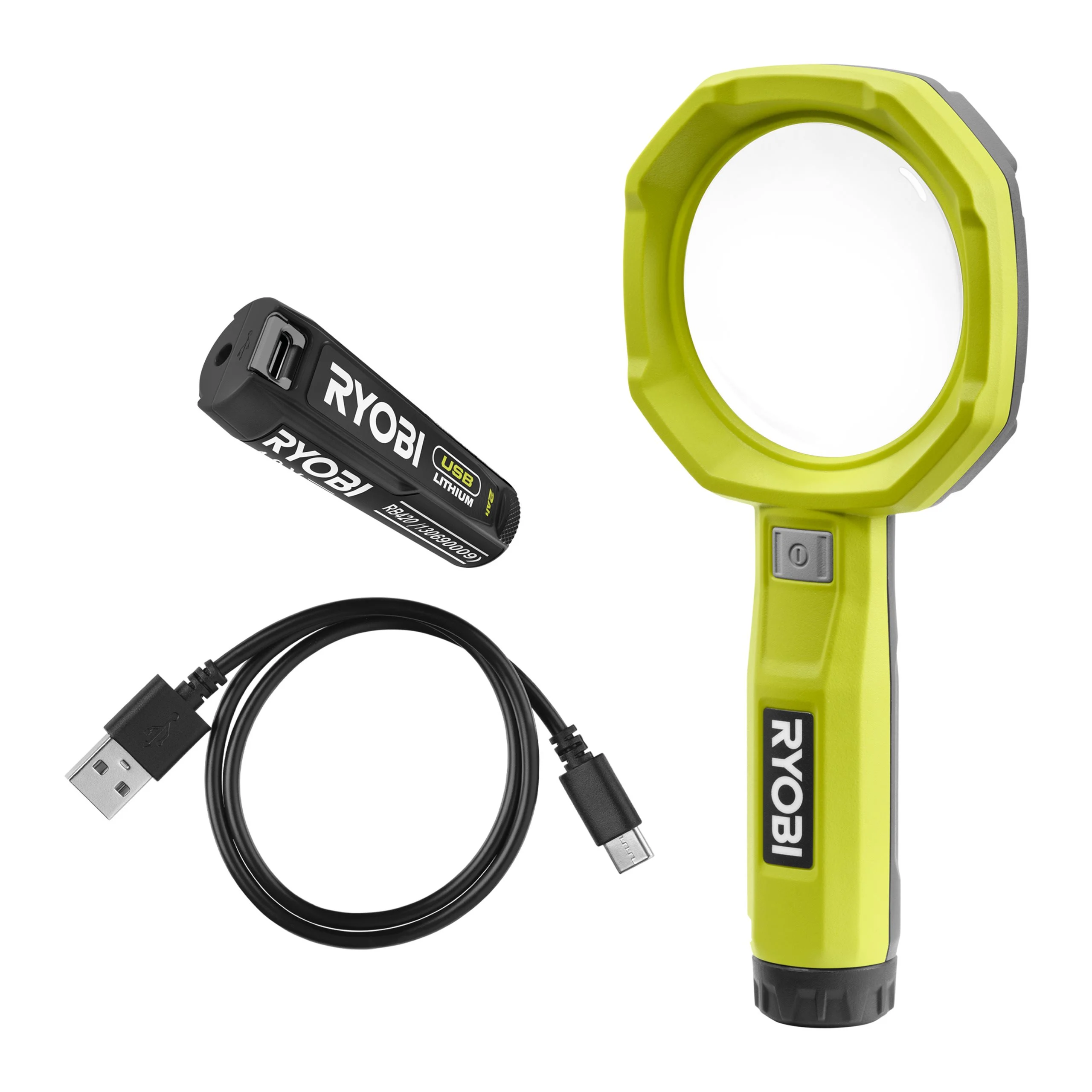 Loupe éclairée 4V USB Lithium (1x2.0 Ah)
