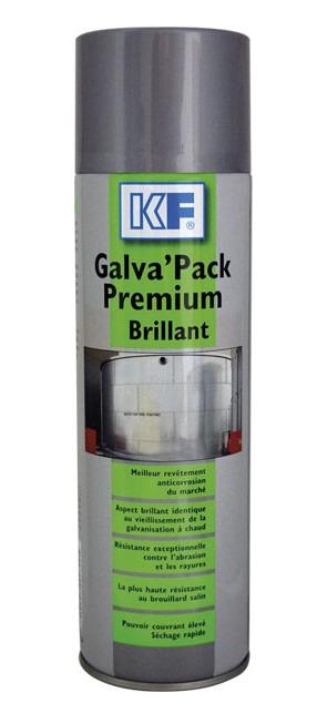 Lubrifiant Galva'Pack Premium brillant de 650 ml brut / 500 ml net KF 9342