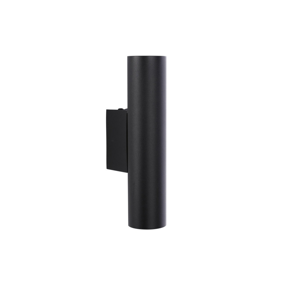 Applique Figura, 2xGU10, design noir LUSSIOL