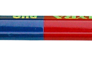 Crayon double de marquage rouge/bleu