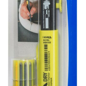 Crayon graphite Lyra Dry + étui 12 mines graphite 2B