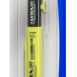 Crayon graphite Lyra Dry sur carte