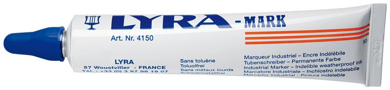Marqueur à bille bleu 50 ml