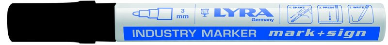 Marqueur peinture noir