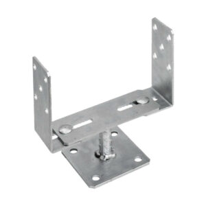 Support surélevé pour pergola - dimensions variables de 70 à 140mm