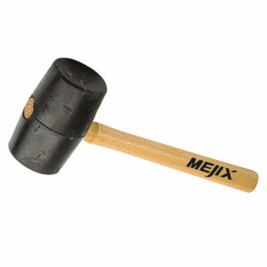 Maillet caoutchouc noir MEJIX 180208 - 310 mm diam. 60 mm