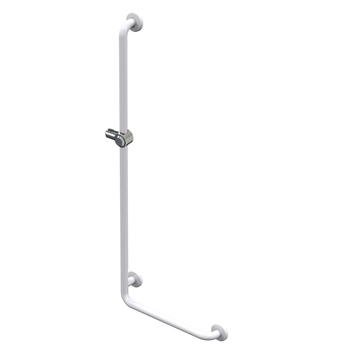 Main courante réversible époxy blanc 450 x 1200 mm AKW 01244WH-NH