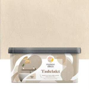 Enduit décoratif Tadelakt MAISON DECO, beige spa, 5l