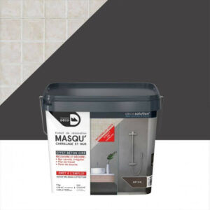 Enduit Masqu'carrelage et mur MAISON DECO, Béton, 9 kg