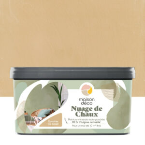 Peinture a effet, Nuage de chaux MAISON DECO, soleil, extramat, 2 l