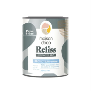Protecteur Reliss beton, MAISON DECO, protecteur incolore satiné, 1l