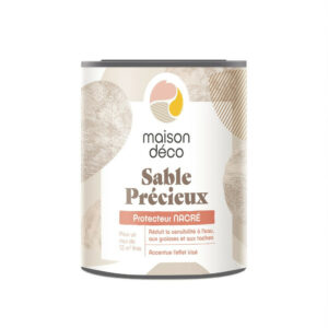 Protecteur Sable precieux, MAISON DECO, protecteur nacré satiné, 0.75l