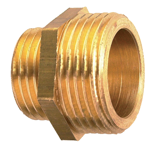Mamelon réduit double mâle 50/60X40/49 laiton GARIS D05007B