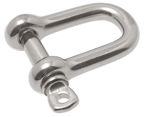 Manille droite forgée inox A4 diamètre 25 mm boîte de 1 ACTON 6496825