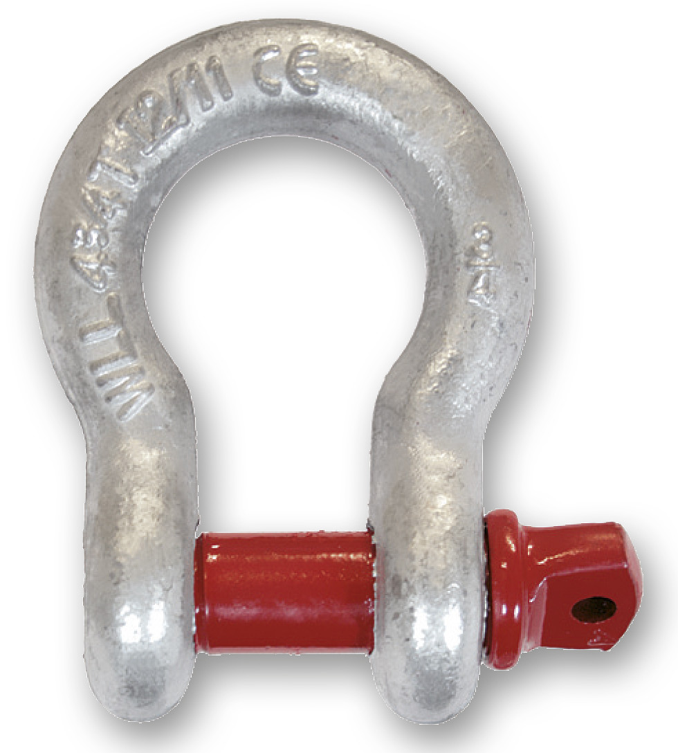 Manille lyre vis 6,5 T acier galvanisé CHAPUIS KLB206