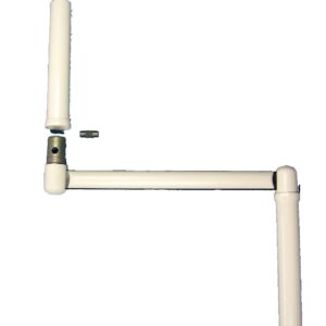Manivelle pour volet roulant blanc diamètre 12 mm SELECT HARDWARE 575913