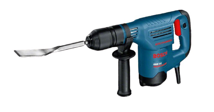 Marteau-piqueur SDS Plus 650 W GSH 3 E Professional en coffret BOSCH 0611320703
