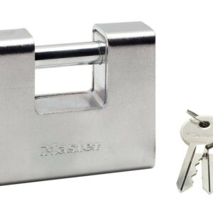Cadenas à clé en zinc, MASTER LOCK, l.90 mm