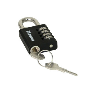 Cadenas à combinaison / à clé MASTER LOCK zinc, l.40 mm