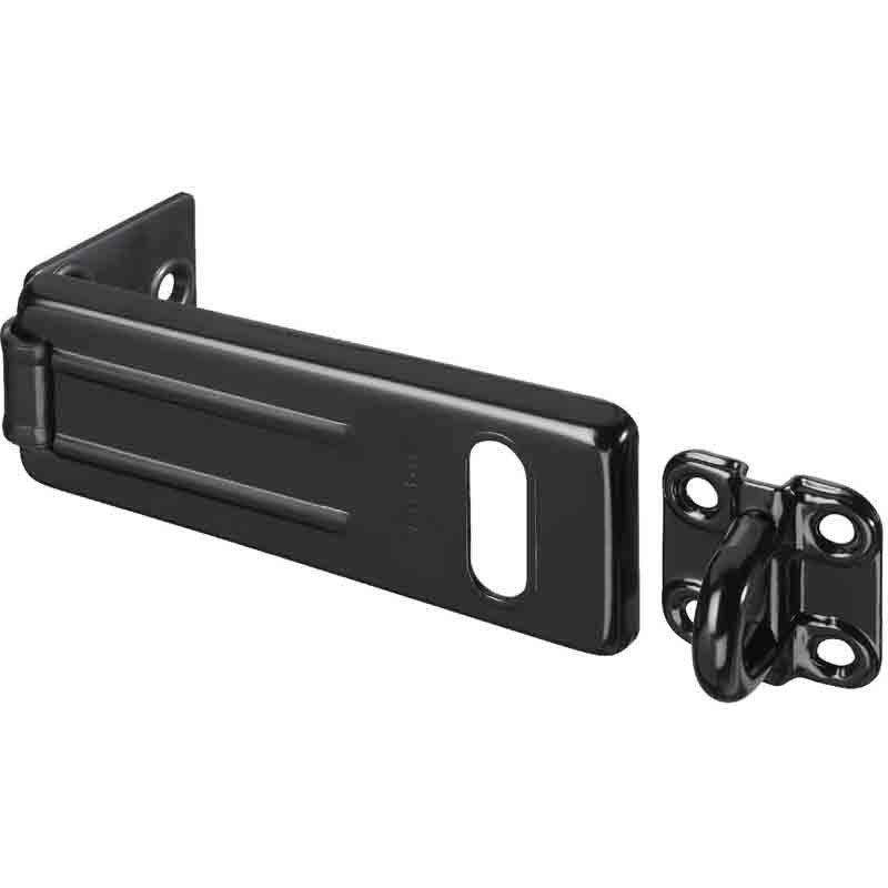 Porte-cadenas acier noir mat 115 mm