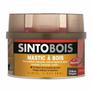 Mastic sans styrène SINTOBOIS chêne moyen 1000 ml SINTO 23712