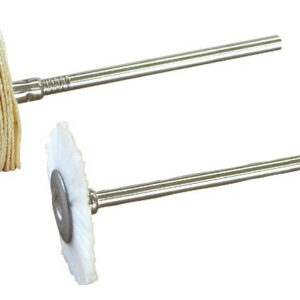 1 roue toile + 1 roue nylon Ø 20 mm