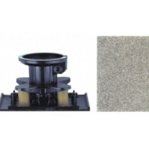 12 feuilles abrasives auto-adhésives