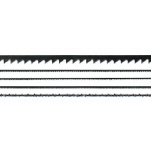 12 lames de scie fines 130 mm pour bois et plastiques