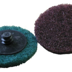 2 disques éponge abrasive Ø 50 mm pour bois