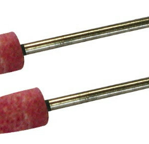 2 meules oxyde d'alumine ogive Ø 10 mm